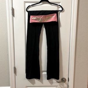 Victoria’s Secret Flare Yoga Pants Black Size S